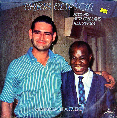 Chris Clifton And His New Orleans All-Stars Vinyl 12"