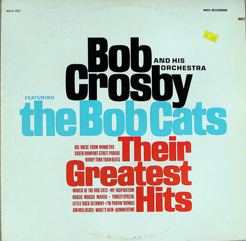 Bob Crosby And His Orchestra Vinyl 12"