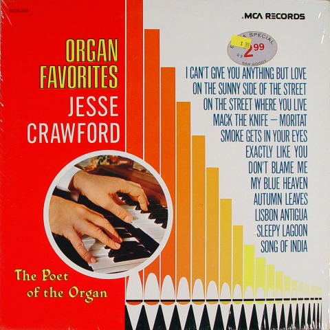 Jesse Crawford Vinyl 12"