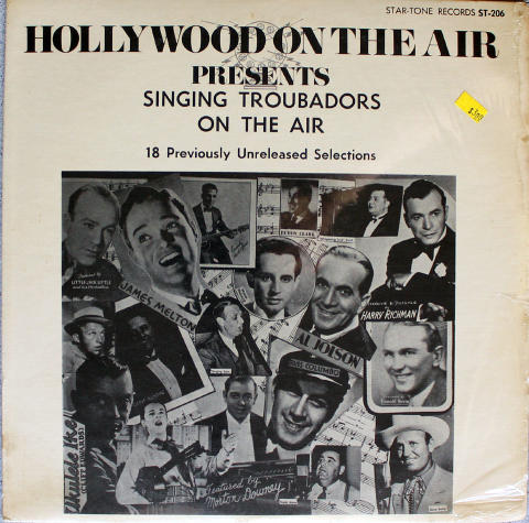 Singing Troubadors On The Air Vinyl 12"