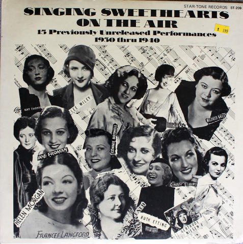 Singing Sweethearts On The Air 1930 Thru 1940 Vinyl 12"