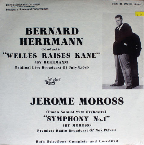 Bernard herrmann / Jerome Moross Vinyl 12"
