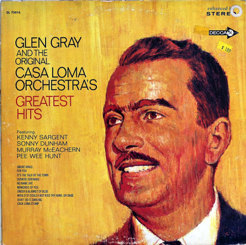 Glen Gray and the Original Casa Loma Orchestra Vinyl 12"