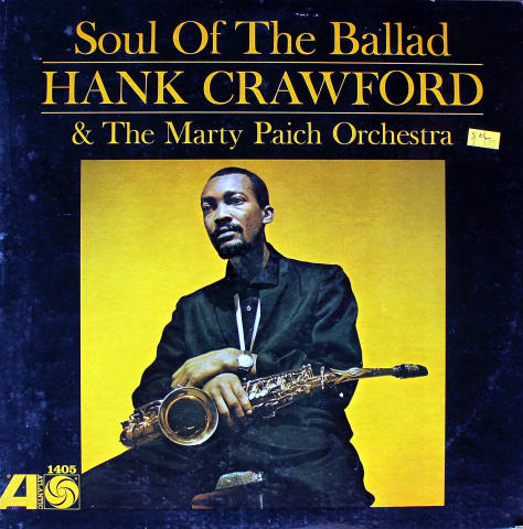 Hank Crawford & The Marty Paich Orchestra Vinyl 12"