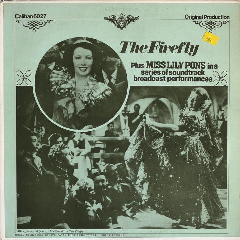 Miss Lily Pons Vinyl 12"