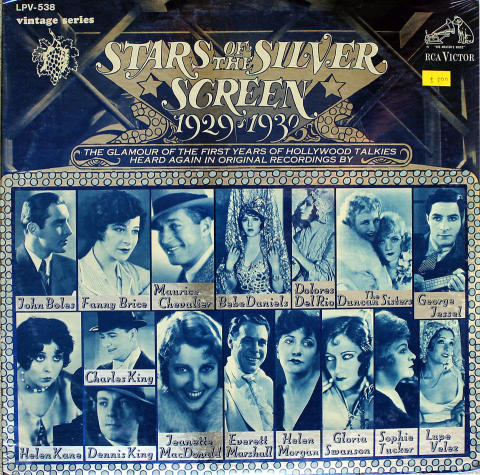 Stars Of The Silver Screen 1929-1930 Vinyl 12"