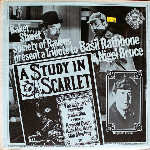 A Study In Scarlet Vinyl 12"