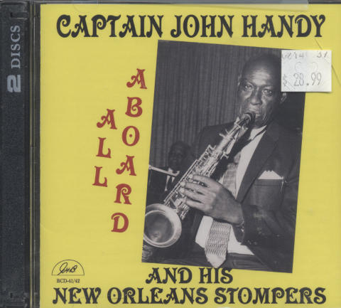 Captain John Handy and his New Orleans Stompers CD