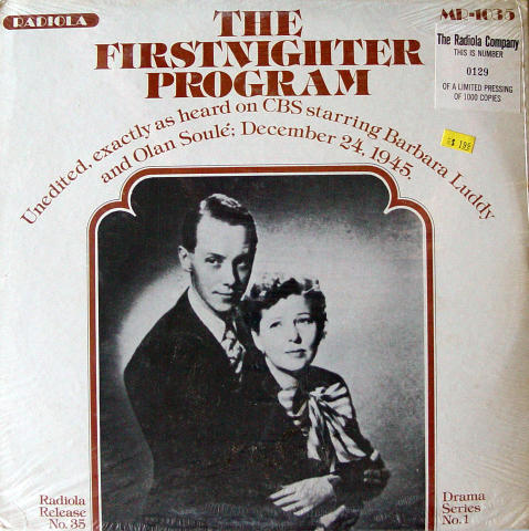 Barbara Luddy And Olan Soule Vinyl 12"