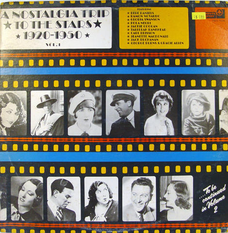 A Nostalgia Trip To The Stars 1920-1950 Vol. 1 Vinyl 12"