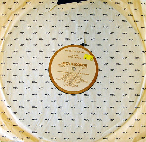 Ted Lewis And His Orchestra Vinyl 12"