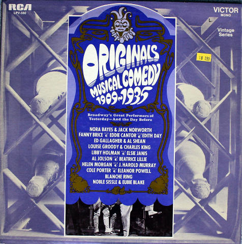 Originals Musical Comedy 1909-1935 Vinyl 12"