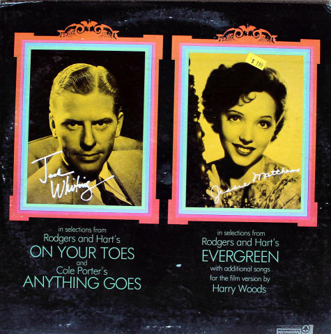 Jack Whiting / Jessie Matthews Vinyl 12"