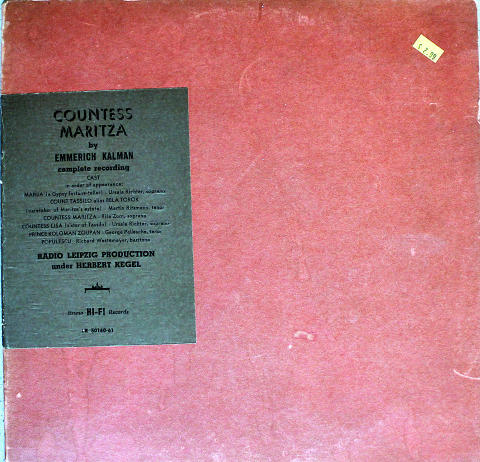 Countess Maritza Vinyl 12"