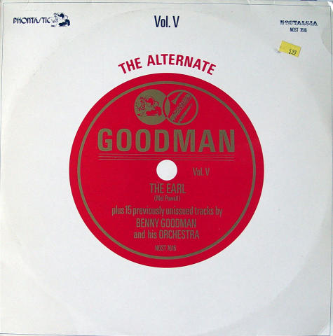 Benny Goodman And His Orcherstra Vinyl 12"