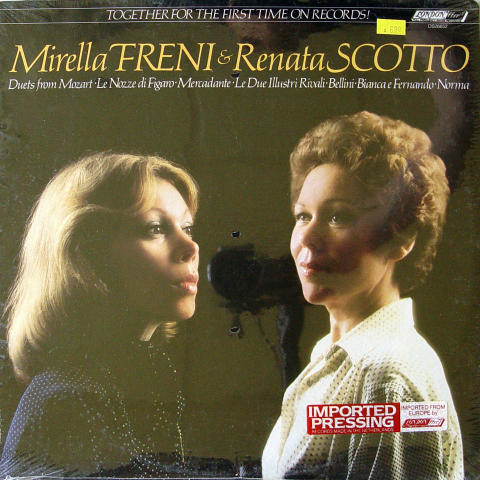 Mirella Freni & Renata Scotto Vinyl 12"