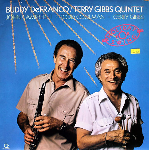 Buddy DeFranco/Terry Gibbs Quintet Vinyl 12"