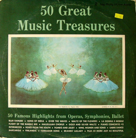 50 Great Music Treasures Vinyl 12"