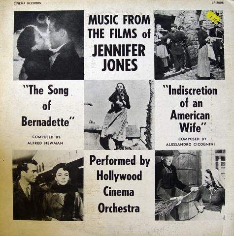 Music From The Films Of Jennifer Jones Vinyl 12"