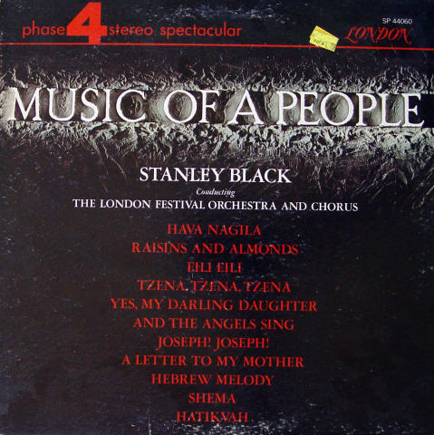 Stanley Black Conducting The London Festival Orchestra And Chorus Vinyl 12"