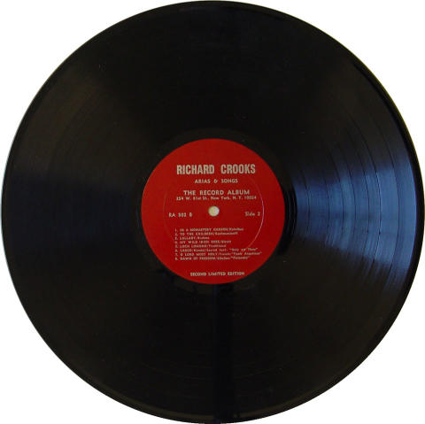 Richard Crooks Vinyl 12"