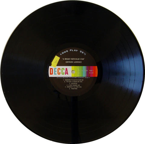 Gertrude Lawrence Vinyl 12"