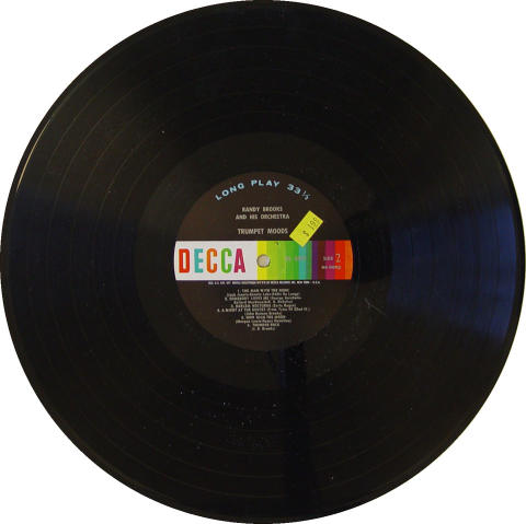 Randy Brooks And His Orchestra Vinyl 12"