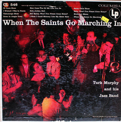 Turk Murphy And His Jazz Band Vinyl 12"