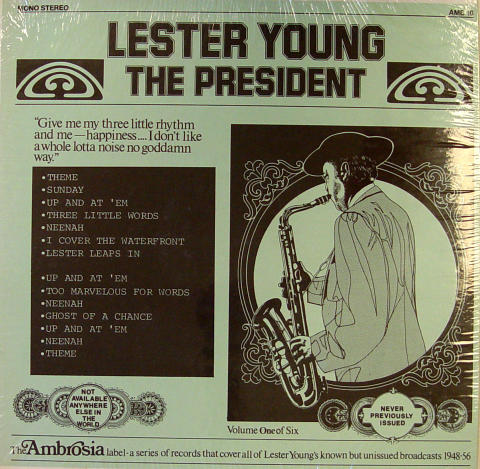 Lester Young Vinyl 12"