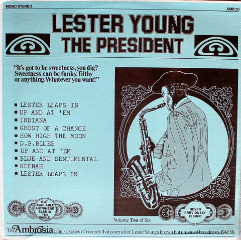 Lester Young Vinyl 12"