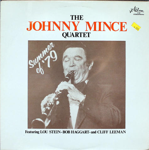 The Johnny Mince Quartet Vinyl 12"