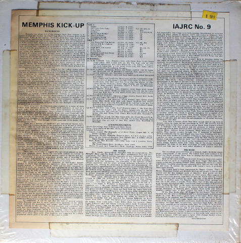 Memphis Kick Up Vinyl 12"
