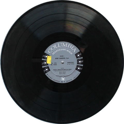 Albert Schweitzer Vinyl 12"