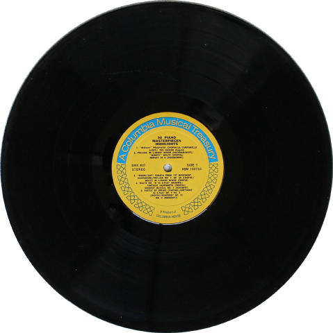 30 Piano Masterpieces Highlights Vinyl 12"