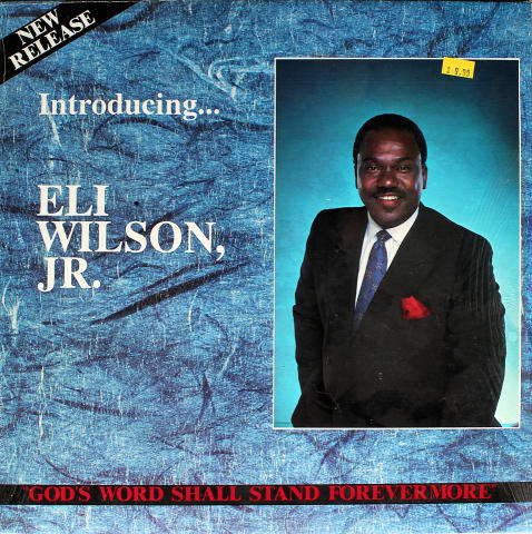 Eli Wilson, Jr. Vinyl 12"