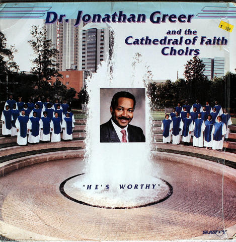 Dr. Jonathan Greer And The Cathedral Of Faith Choirs Vinyl 12"