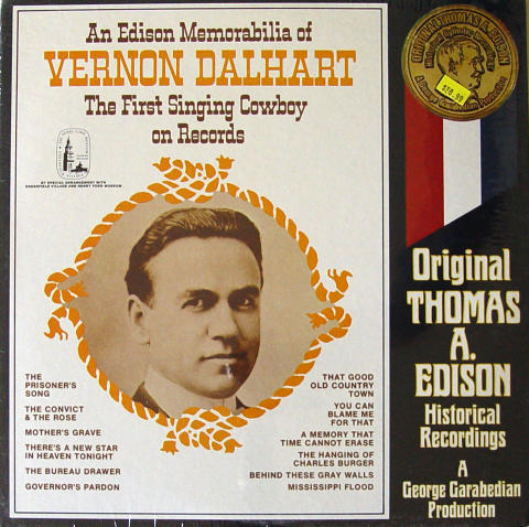 Vernon Dalhart Vinyl 12"