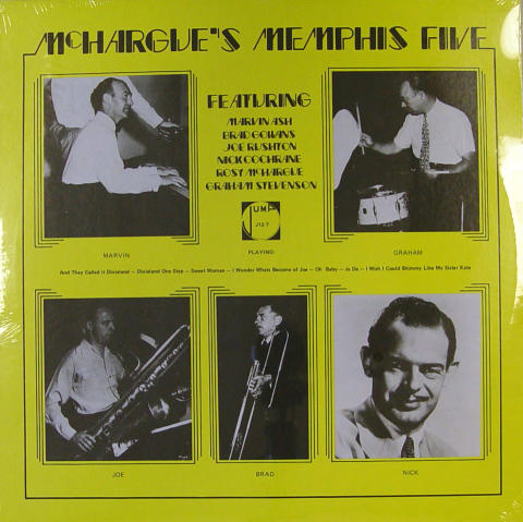 McHargue's Memphis Five Vinyl 12"