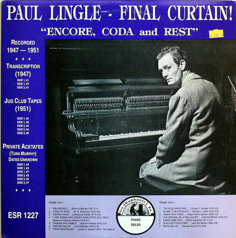 Paul Lingle Vinyl 12"
