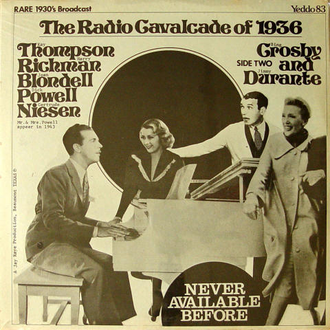 The Radio Cavalcade Of 1936 Vinyl 12"