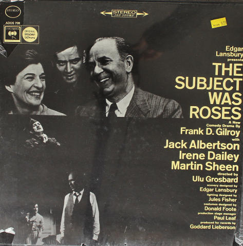 Edgar Lansbury Vinyl 12"