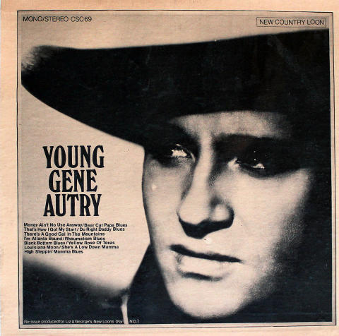 Gene Autry Vinyl 12"