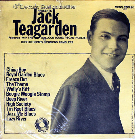 Jack Teagarden Vinyl 12"