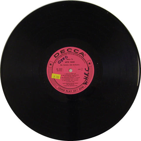 Artie Shaw Vinyl 12"