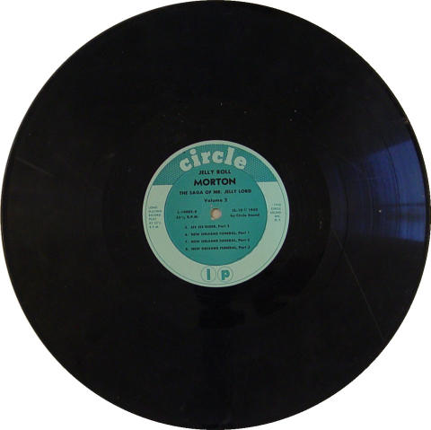 Jelly Roll Morton Vinyl 12"