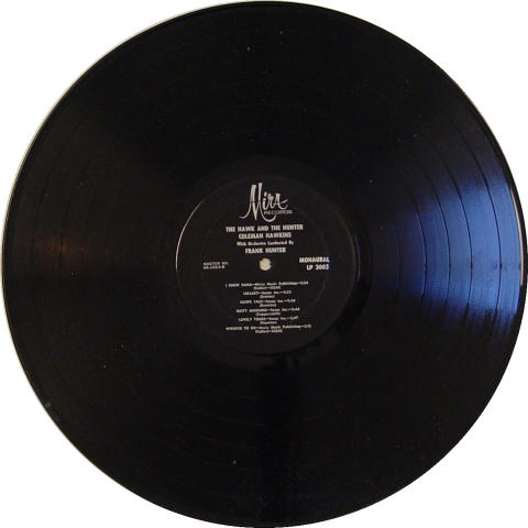 Coleman Hawkins Vinyl 12"