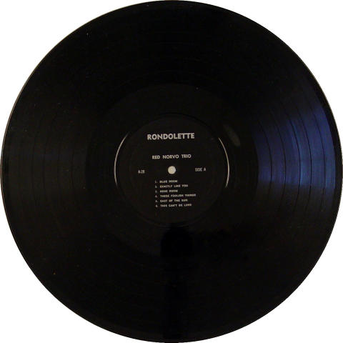 Red Norvo Trio Vinyl 12"
