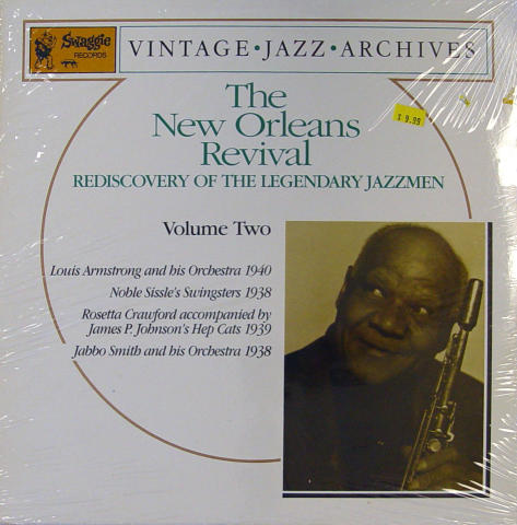 The New Orleans Revival: Rediscovery Of The Legendary Jazzmen Volume Two Vinyl 12"