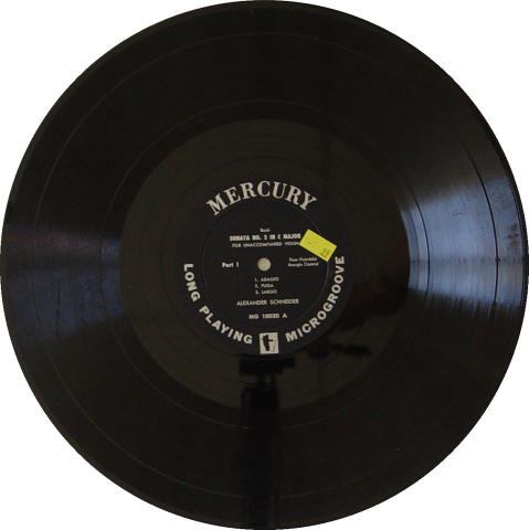 Alexander Schneider Vinyl 12"