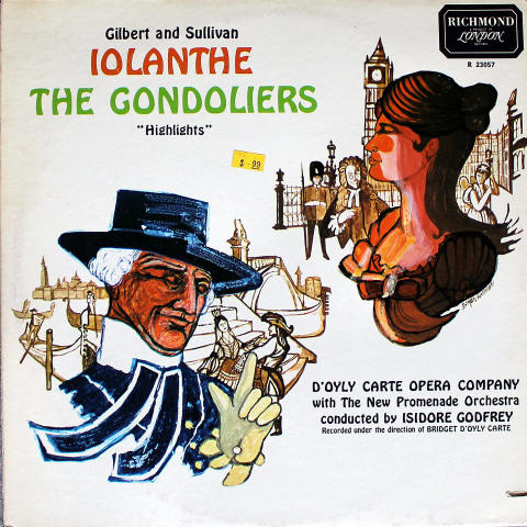 D'Oyly Carte Opera Company Vinyl 12"